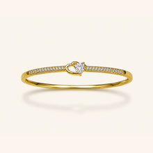 Heart Bangle Bracelet