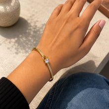 Heart Bangle Bracelet