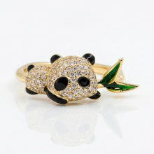 Panda Bamboo Ring