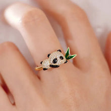 Panda Bamboo Ring