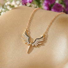 Archangel Michael Winged Pendant Necklace