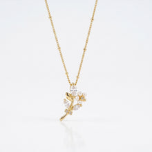 Petal & Pearl Vine Necklace