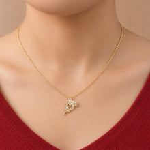 Petal & Pearl Vine Necklace
